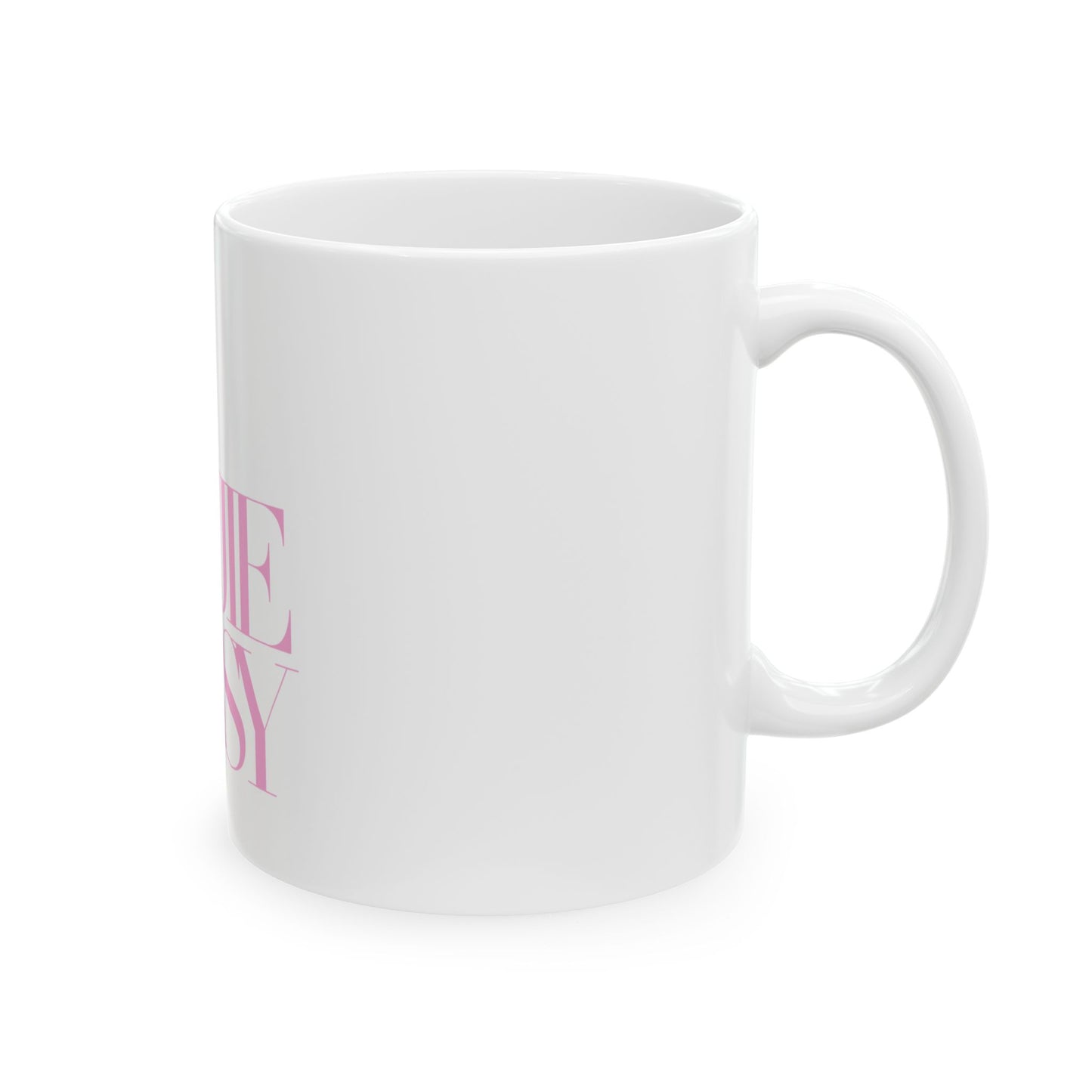 PINK BAD BOUJIE BOSSY Ceramic Mug, (11oz)