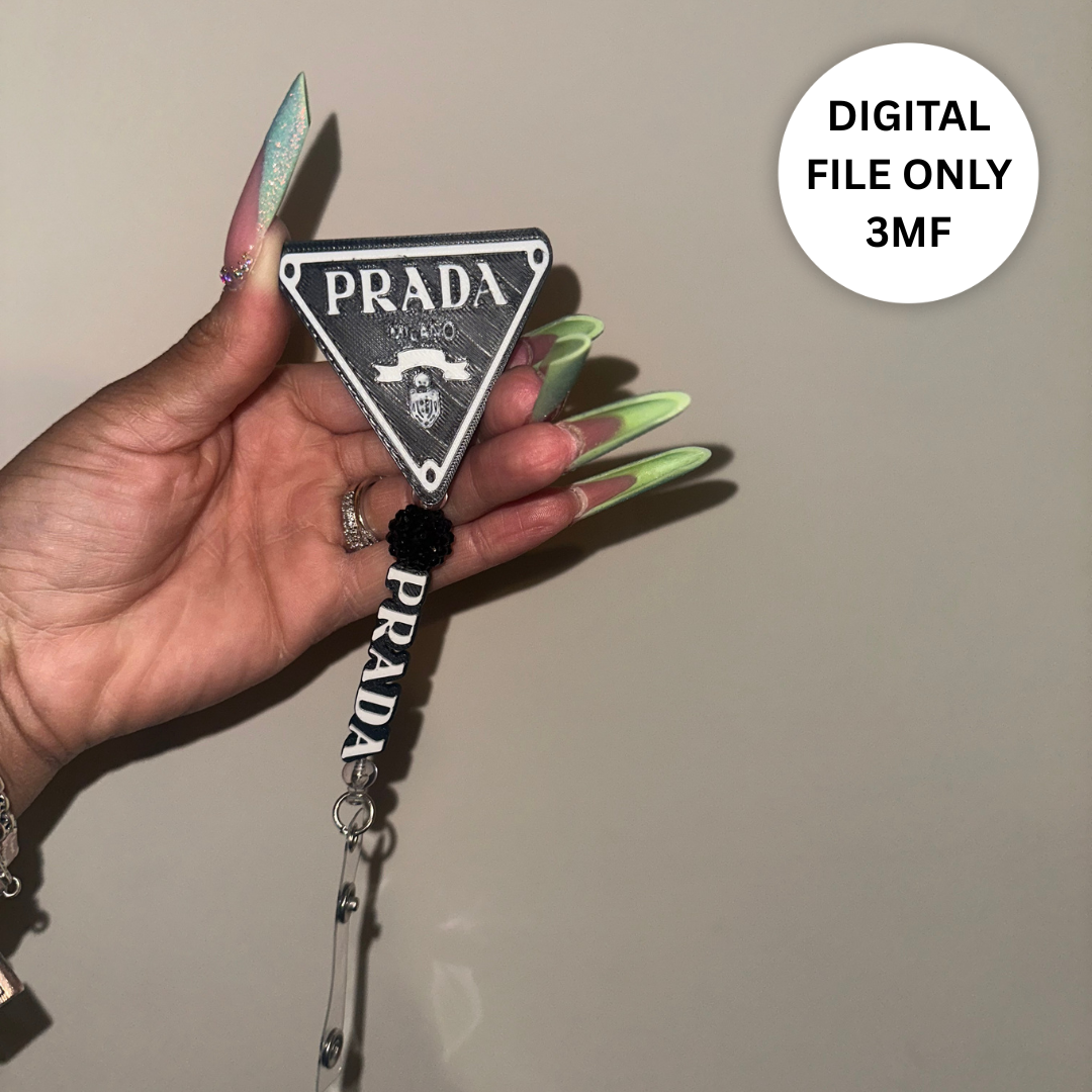 Designer-Inspired Proud of You Badge Reel – Digital 3MF File Only (Copy) + Charm