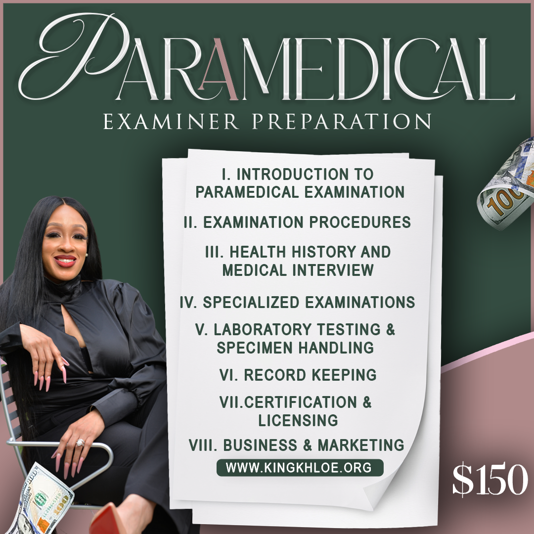 PARAMEDICAL EXAMINER PREPARATION