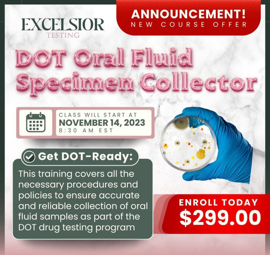 DOT Oral Fluid Specimen Collector Certification