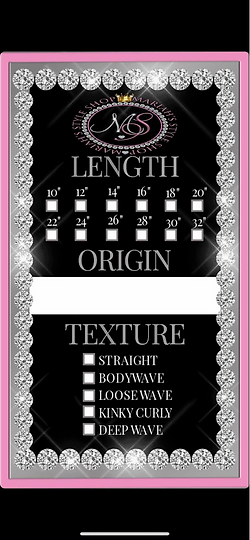 Hang Tag Design (Design Only)