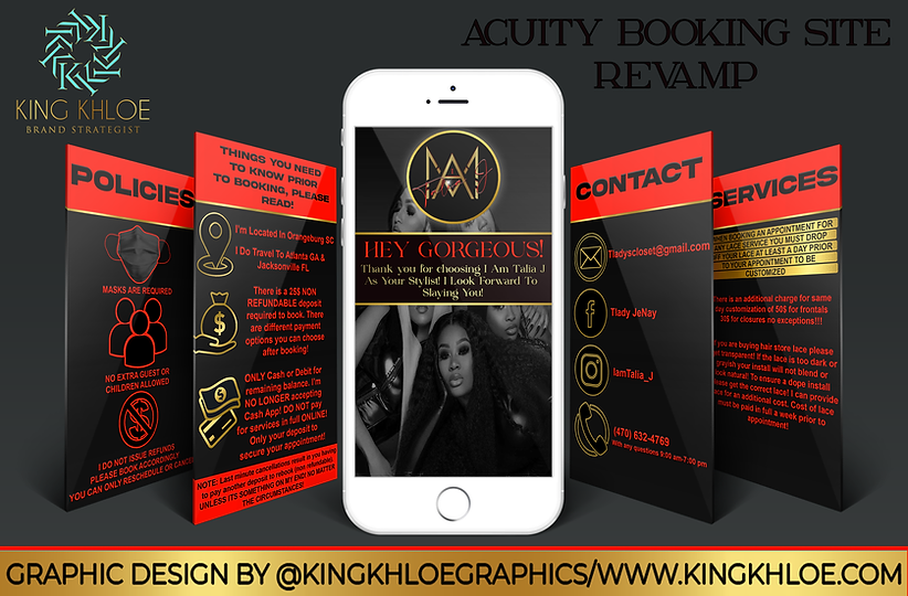 Custom Acuity Booking Site