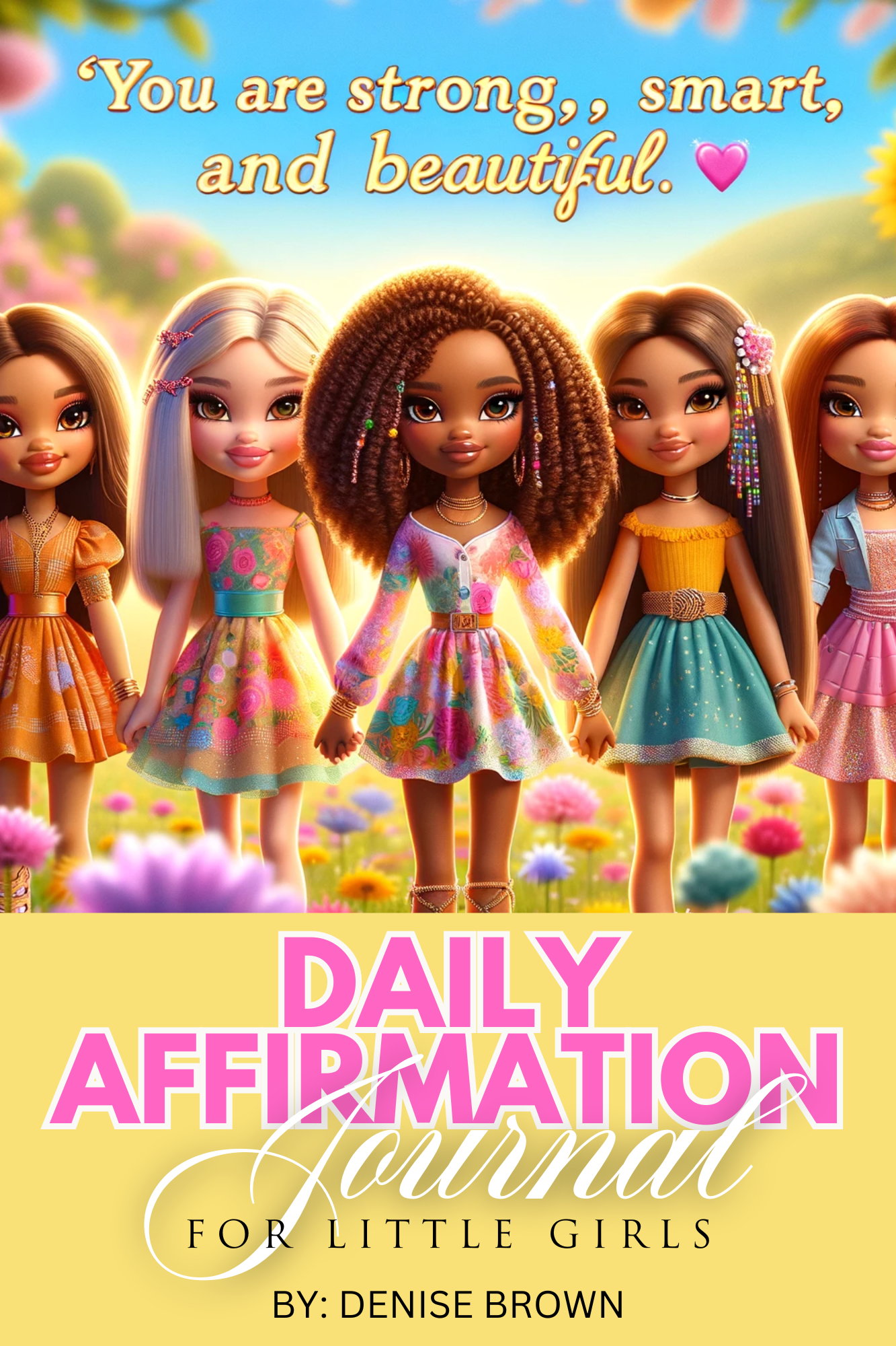 Daily Affirmation Journal For Little Girls