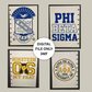 3D Refillable Fraternity Greek Notebook Bundle – Digital 3MF Files Only
