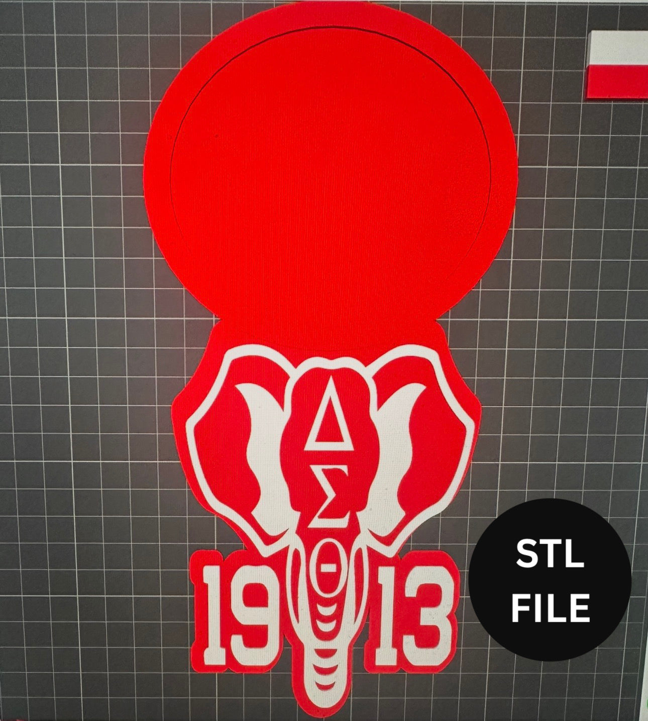 RED AND WHITE BUNDLE STL FILE ONLY