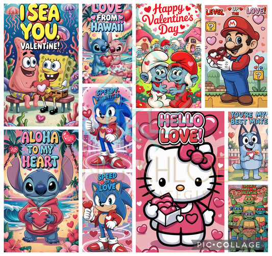 Valentine’s Day Cartoon Treat Pack
